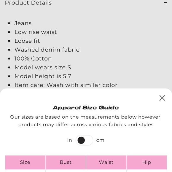 Edikted Raelynn Washed Low Rise Jeans - Picture 10 of 10